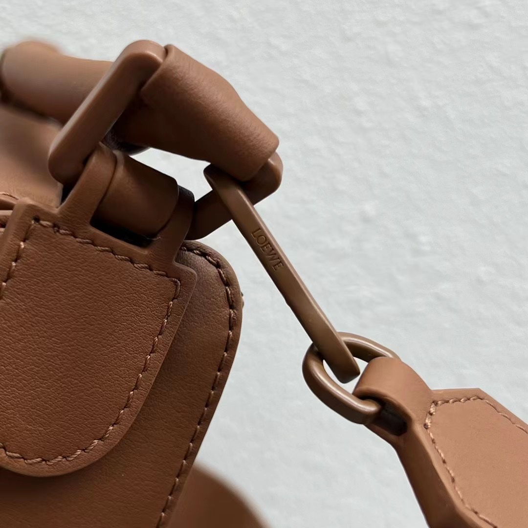 Loewe Small Puzzle Bag in Classic Calfskin Toffee